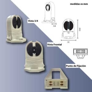 Base para Tubo T5 BJB
