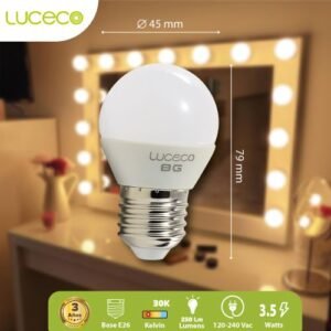 Foco Mini Globo 3.5w