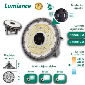 LED HB GC350 200W 3CCT 90° G4
