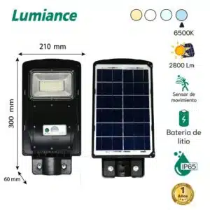 LED Solar Integrada Eco