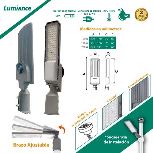 Alum Pรบblico Orion 150W