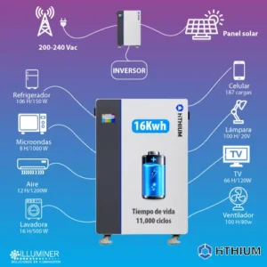 ESS Bateria LiFePO4 16kWh