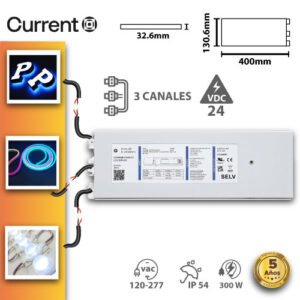 Fuente Poder 300w 3Canales