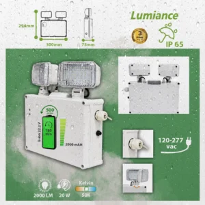 Lamp Emergencia IP65 Exterior