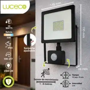 Reflector C/Sensor 30W
